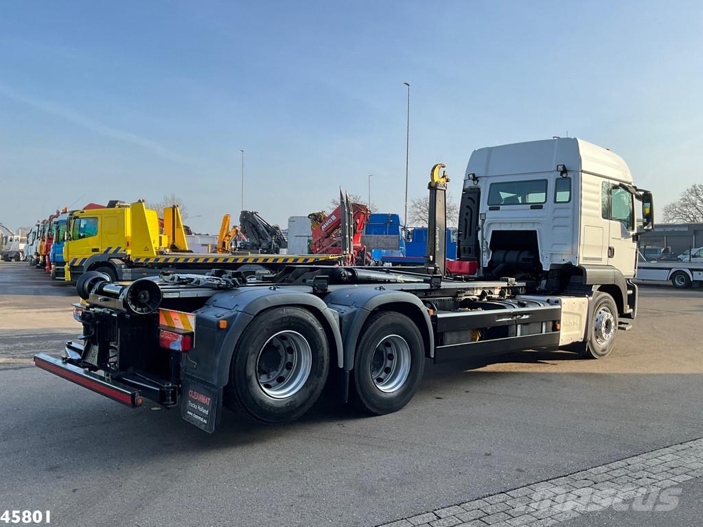 MAN TGS 28.460 Euro 6 Marrel 20 Ton haakarmsysteem Camion con gancio di sollevamento