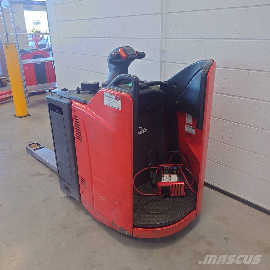 Linde T20SP/131 Transpalette accompagnant porté debout