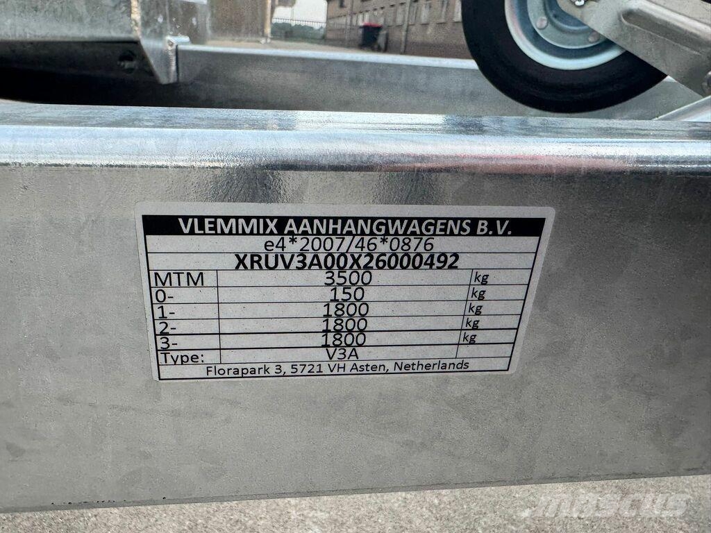 Vlemmix v3a Plataforma plana/laterales abatibles