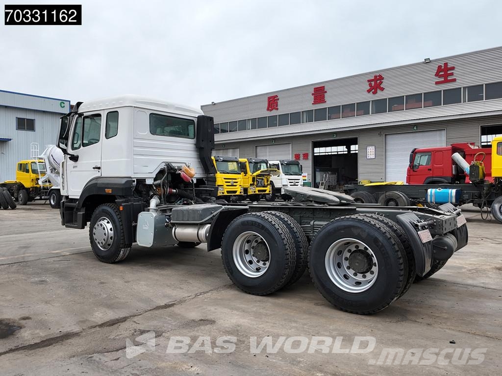 Sinotruk HOHAN 371 6X4 Refurbished! 6x4 Hub Full Steel Manu Τράκτορες