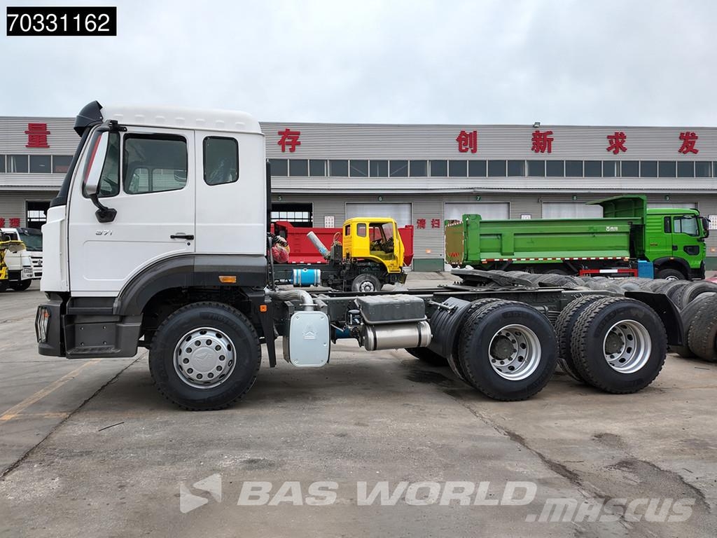 Sinotruk HOHAN 371 6X4 Refurbished! 6x4 Hub Full Steel Manu Τράκτορες