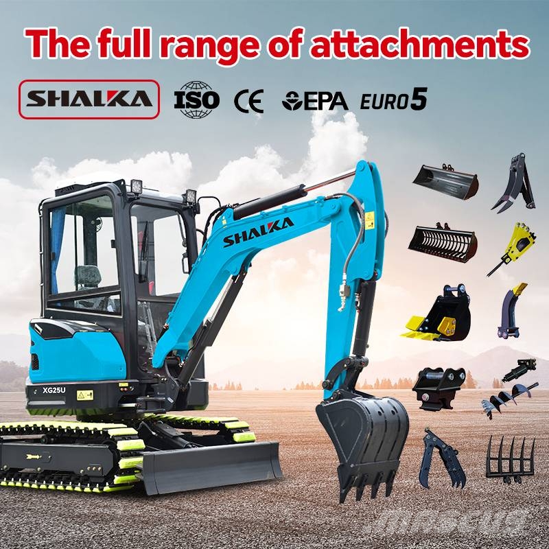 Shanding XG25U Mini excavators < 7t (Mini diggers)