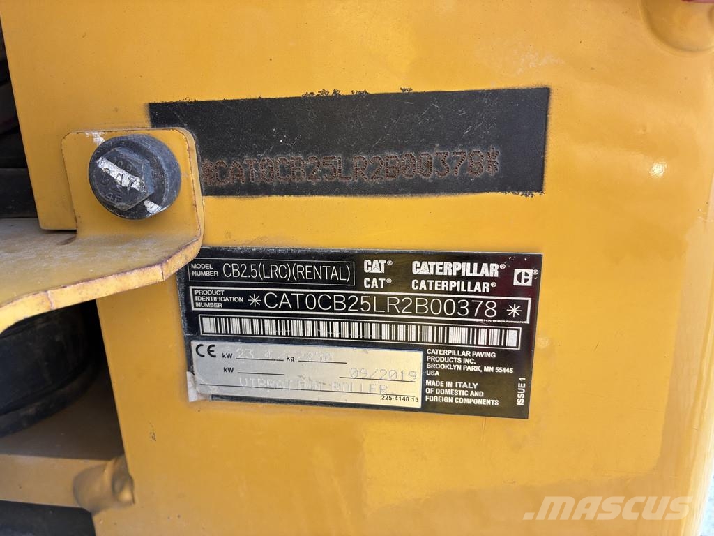 CAT CB2.5LRC Autres rouleaux