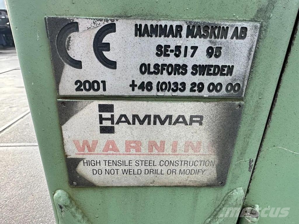 Hammer 180 , 12 TILL 30 TON, CE Muud osad