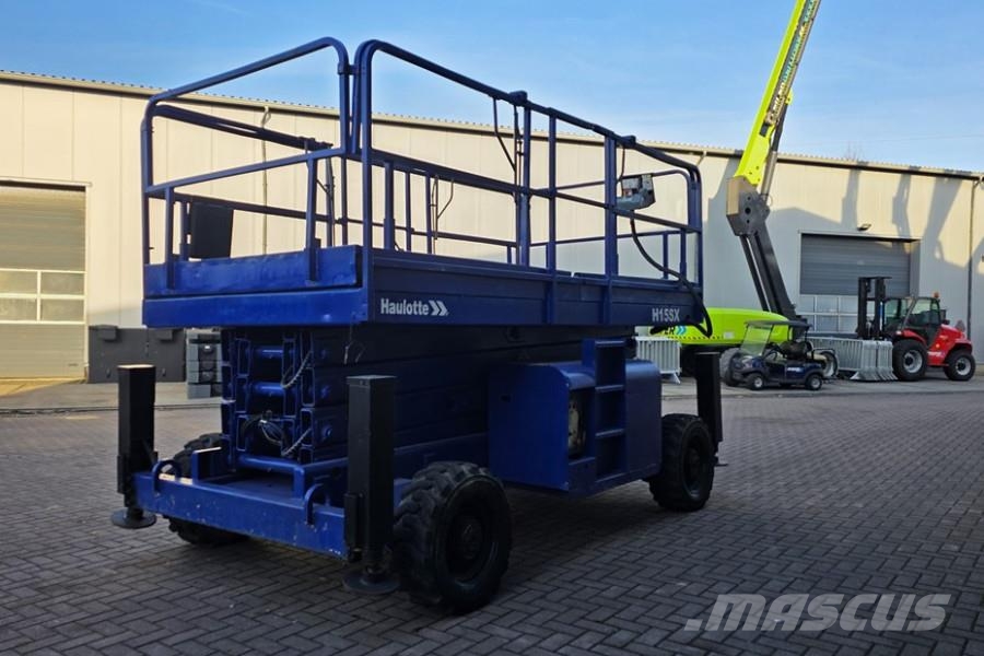 Haulotte H15SX Diesel, 4x4 Drive, 15 Working Height, 500kg Scissor lifts