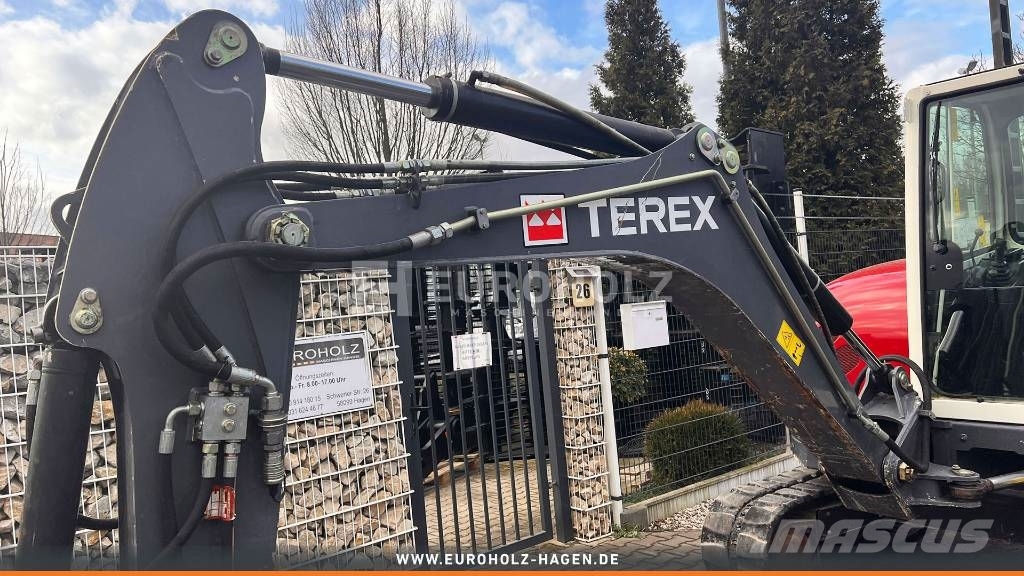 Terex Minibagger TC 50, Schnellwechsler MS03, Knickmatik Minibagger < 7t
