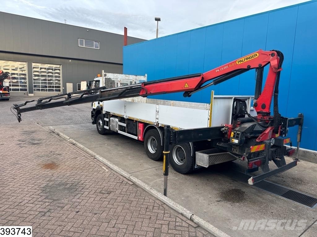 Iveco Stralis 360 X-way 6x4, Palfinger, Remote, Steel su Platte bakwagens