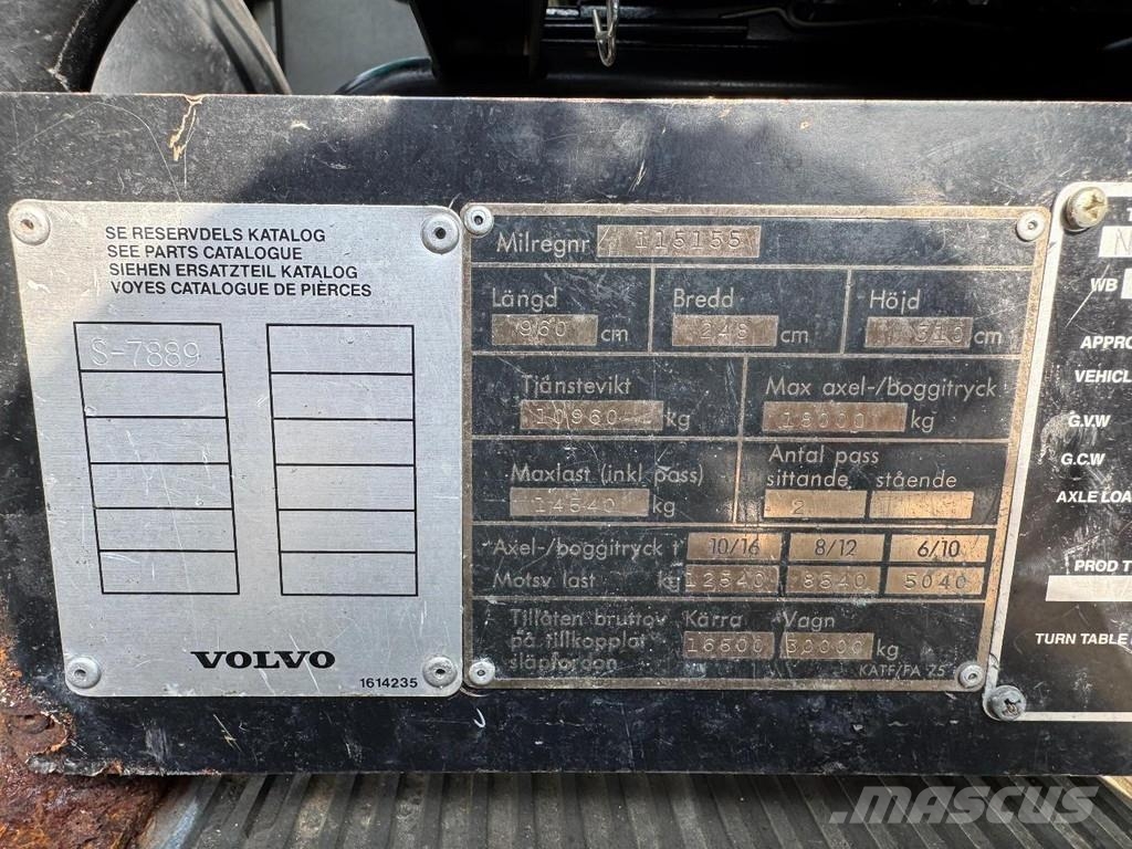 Volvo N10 6X4 Robson-Drive + TANK 14.000 LITER Tartályos teherautók