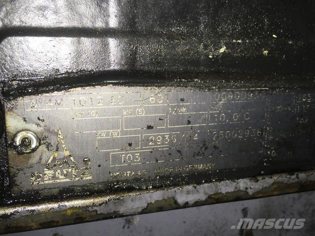 Deutz BF4M1012EC USED Двигатели