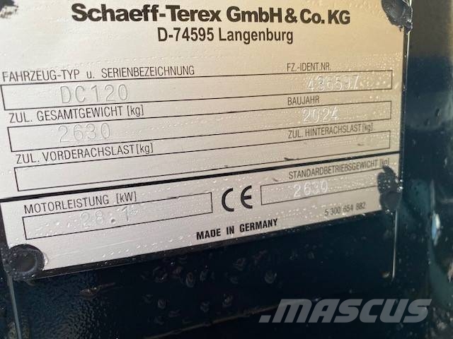 Terex DC 120 مداحل أحادية الأسطوانة