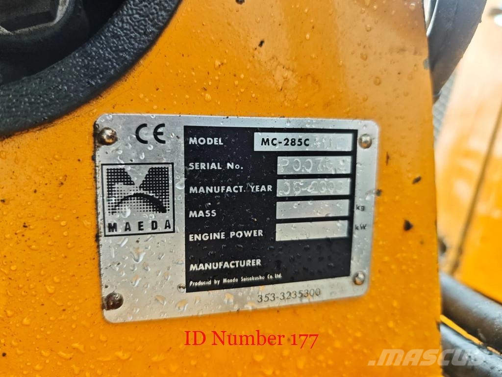 Maeda MC 285 CRME Diesel + Electric! Μίνι γερανοί
