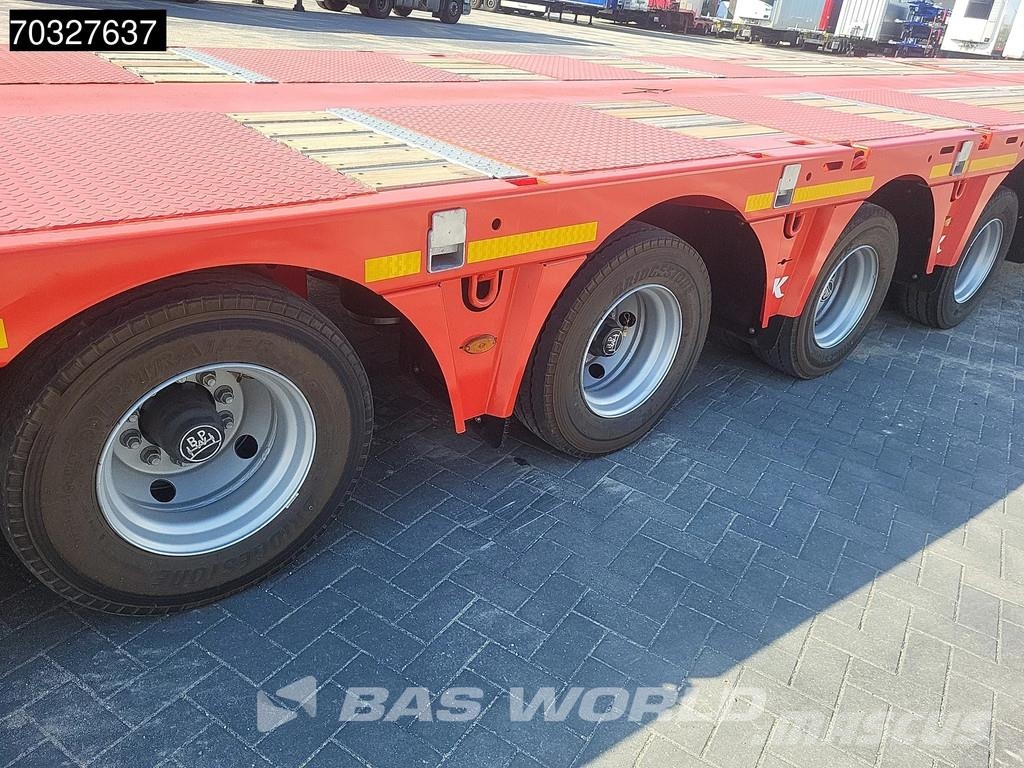 Kässbohrer LB4E Mega Extendable - 690cm 2xSteering Axle Drum Low loader-semi-trailers