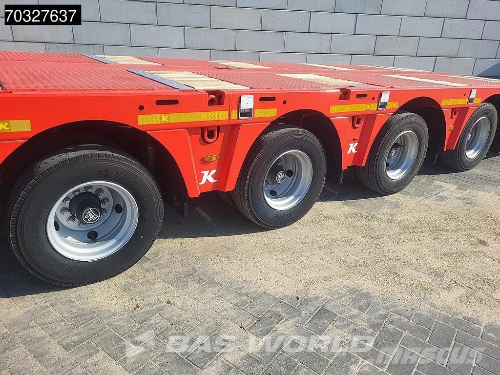 Kässbohrer LB4E Mega Extendable - 690cm 2xSteering Axle Drum Low loader-semi-trailers