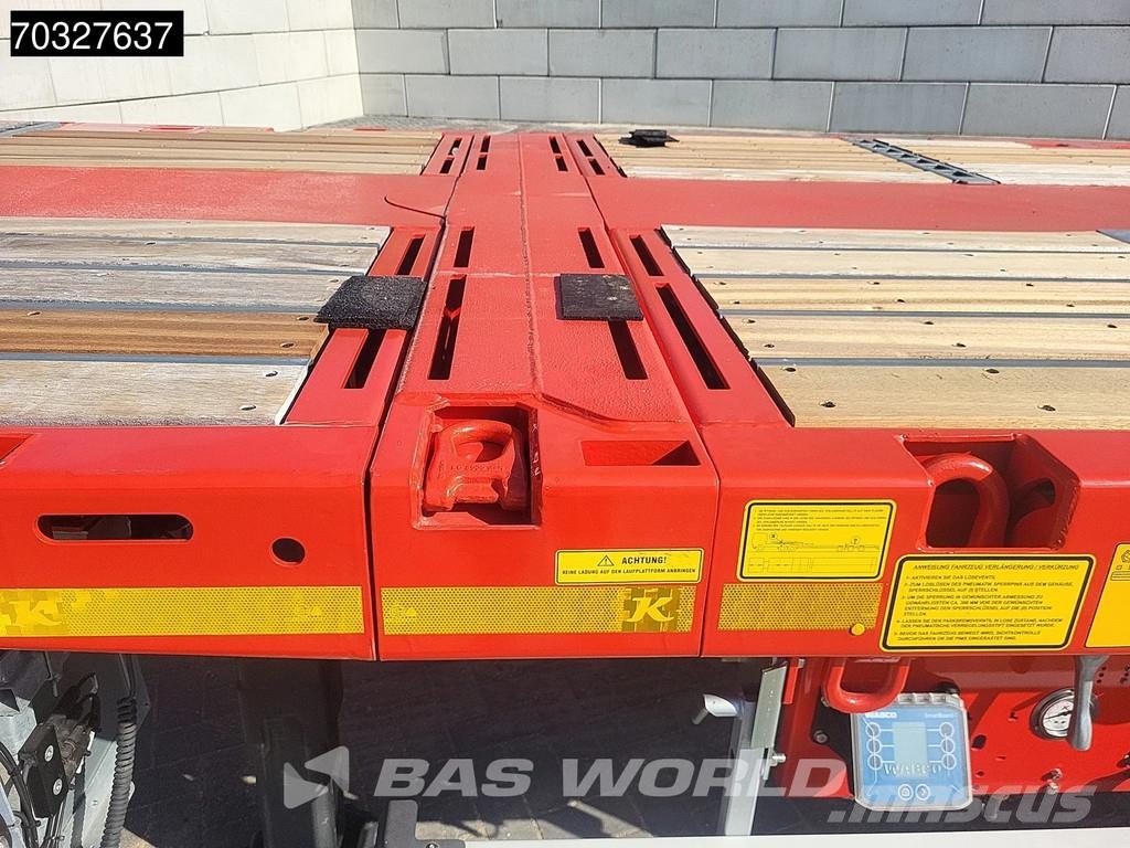 Kässbohrer LB4E Mega Extendable - 690cm 2xSteering Axle Drum Low loader-semi-trailers