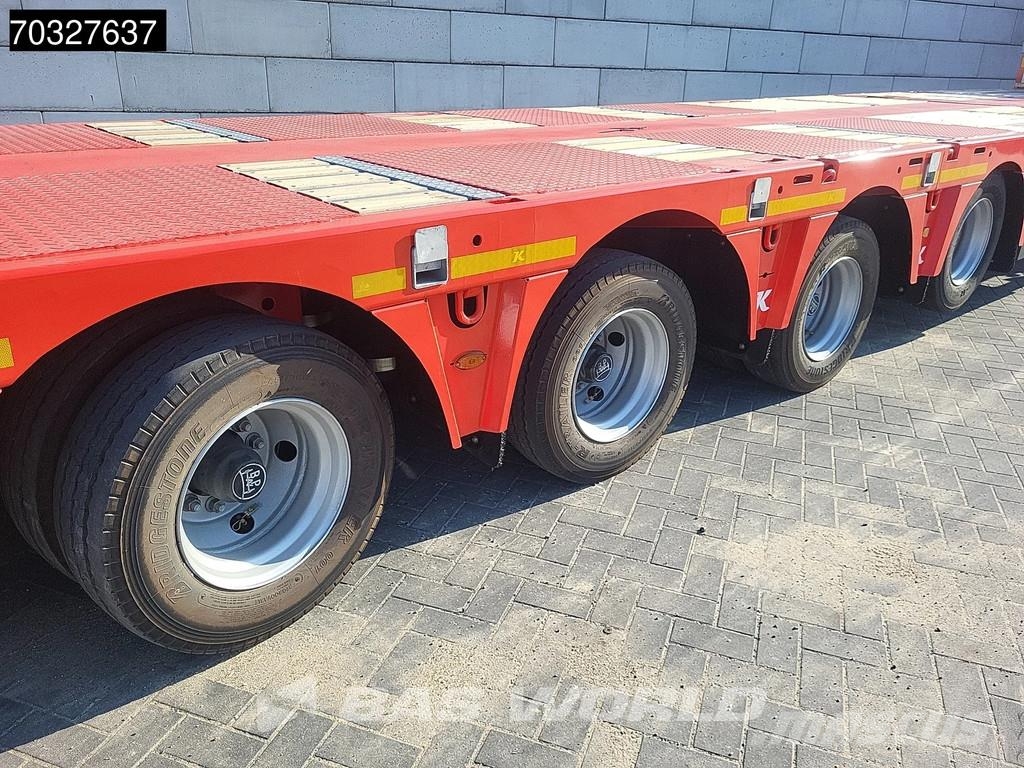 Kässbohrer LB4E Mega Extendable - 690cm 2xSteering Axle Drum Low loader-semi-trailers