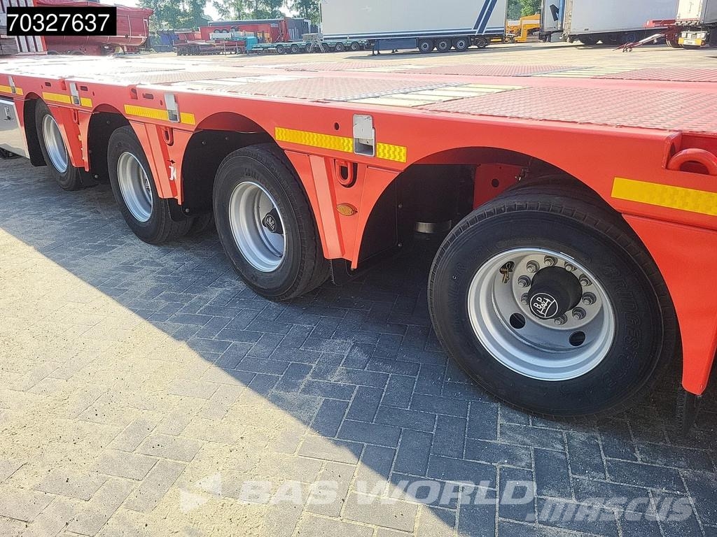 Kässbohrer LB4E Mega Extendable - 690cm 2xSteering Axle Drum Low loader-semi-trailers