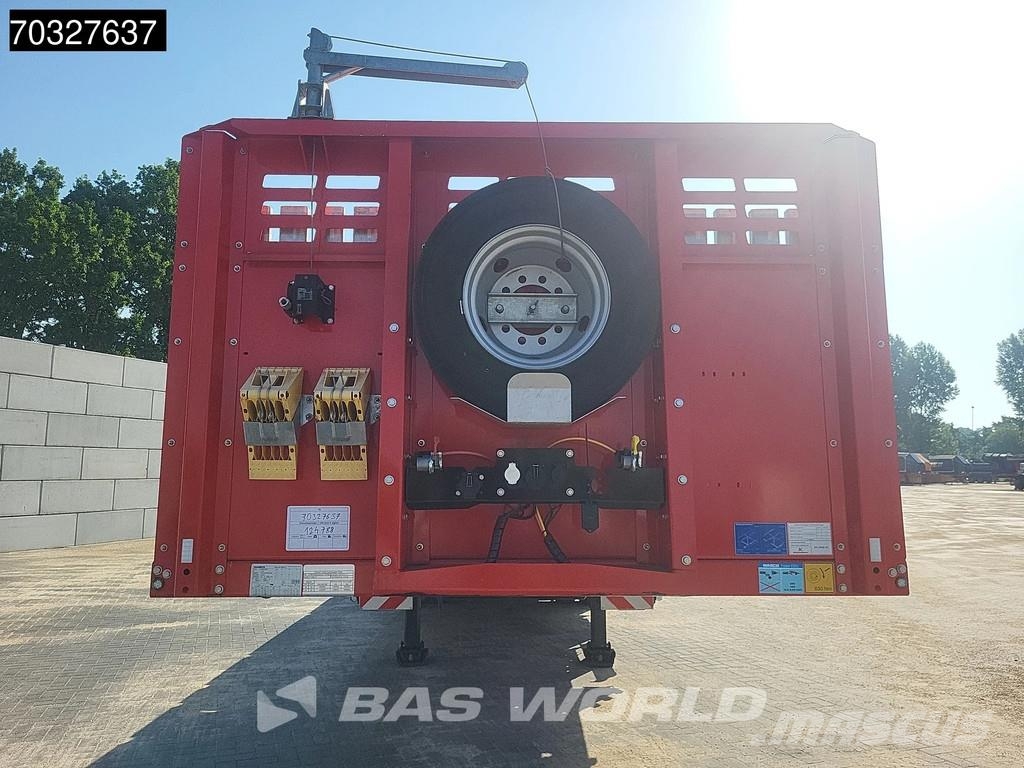 Kässbohrer LB4E Mega Extendable - 690cm 2xSteering Axle Drum Low loader-semi-trailers