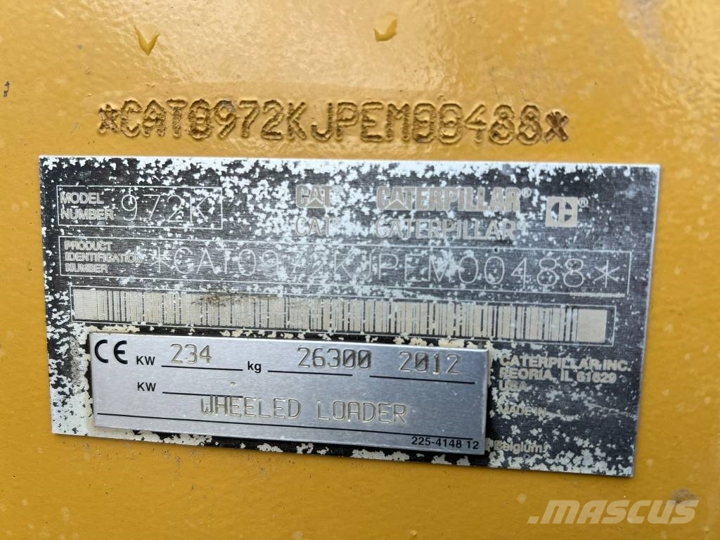 CAT 972 K Kolesové nakladače