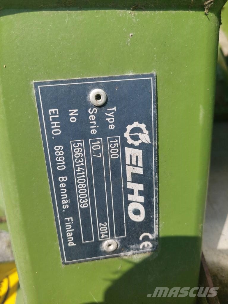 Elho 1500 Rotor Cutter Фуражні комбайни