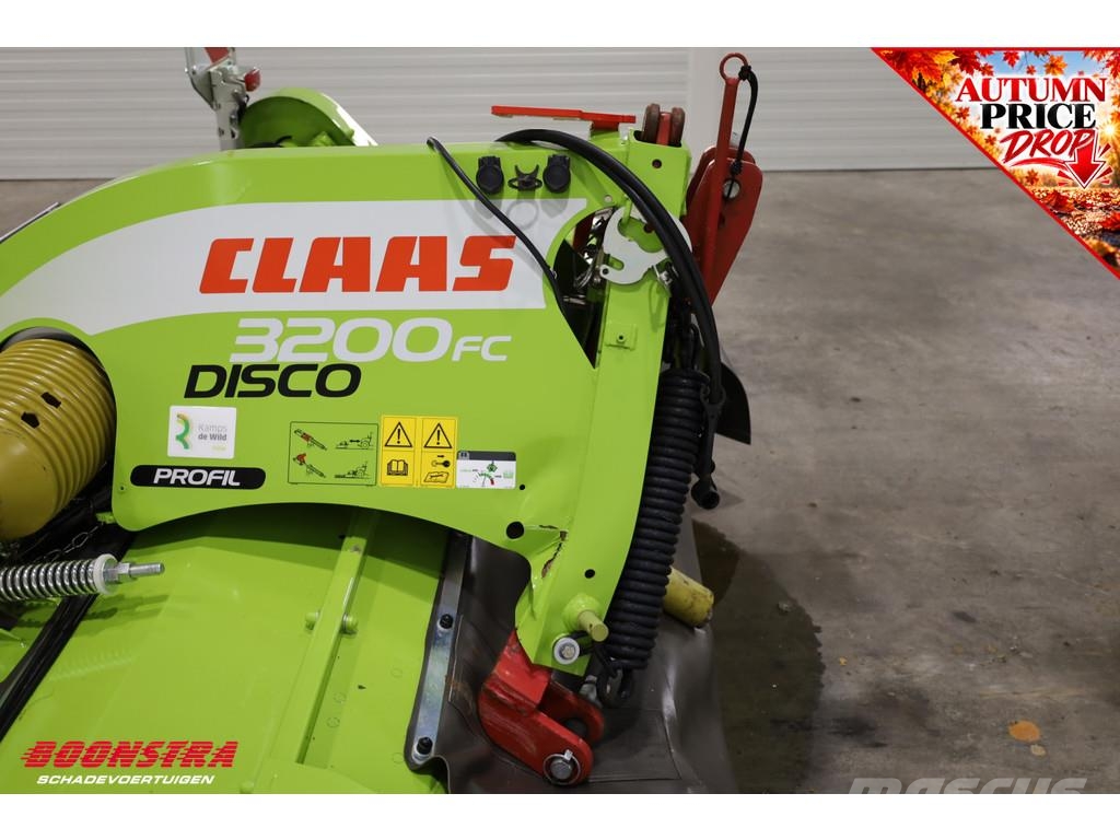 CLAAS Disco 3200 FC Profil Frontmaaier BY 2026 Segadoras