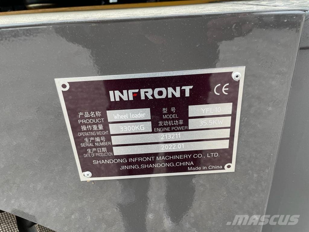 Infront YFL 10 / Radlader / 3300 KG Фронтальные погрузчики