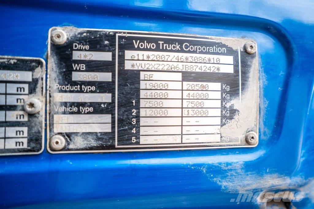 Volvo FMX 420+KIPHYDR. Sattelzugmaschinen