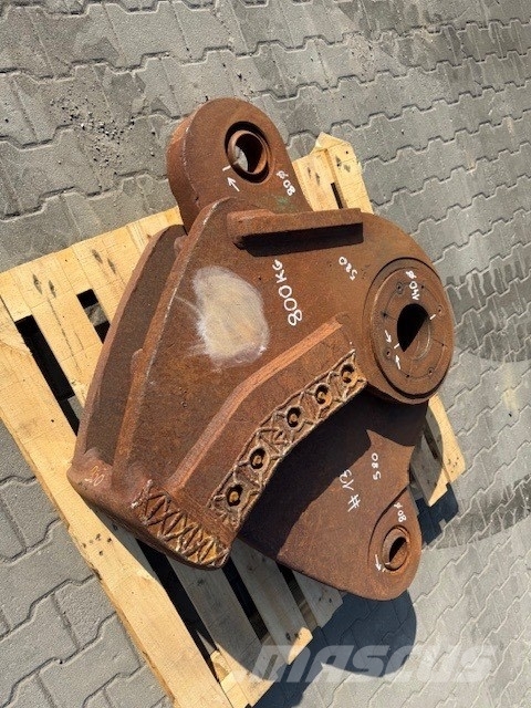 Verachtert replaceable scrap shear jaws Shears