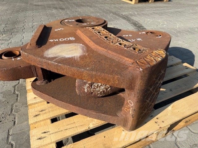 Verachtert replaceable scrap shear jaws Shears