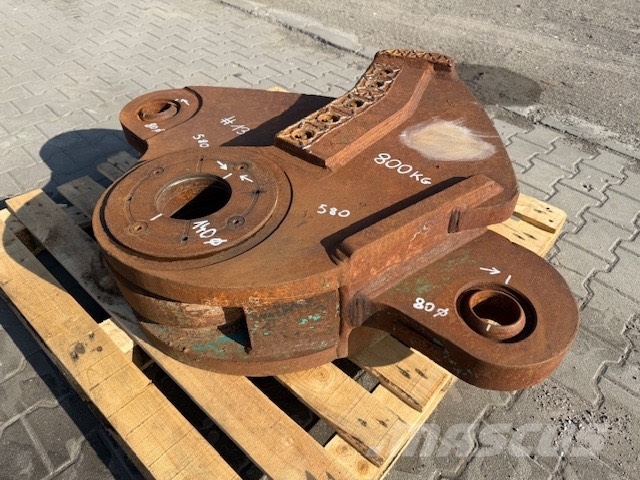 Verachtert replaceable scrap shear jaws Shears