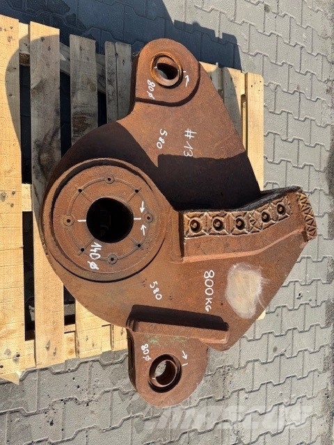 Verachtert replaceable scrap shear jaws Shears