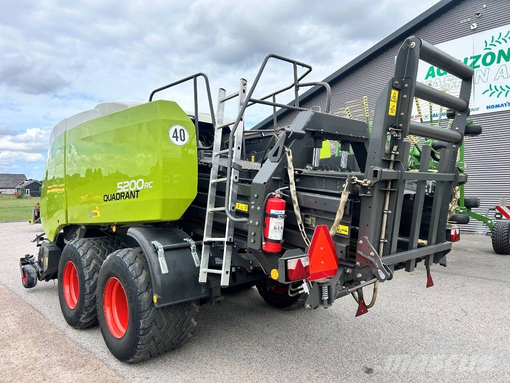 CLAAS Quadrant 5200 RC Evolution Tandem Kanttipaalaimet
