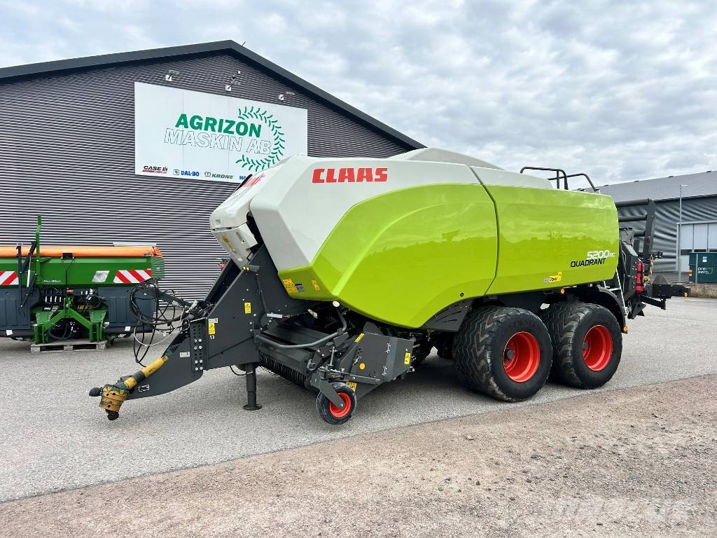 CLAAS Quadrant 5200 RC Evolution Tandem Kanttipaalaimet