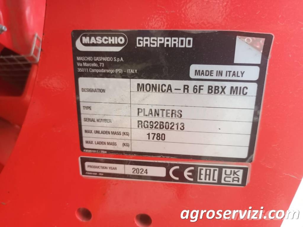 Gaspardo Monica 6 F Natančne sejalnice