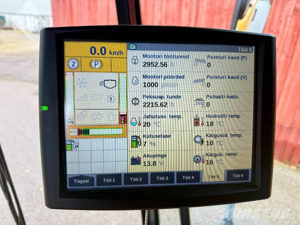 New Holland CX 8090 콤바인 수확기