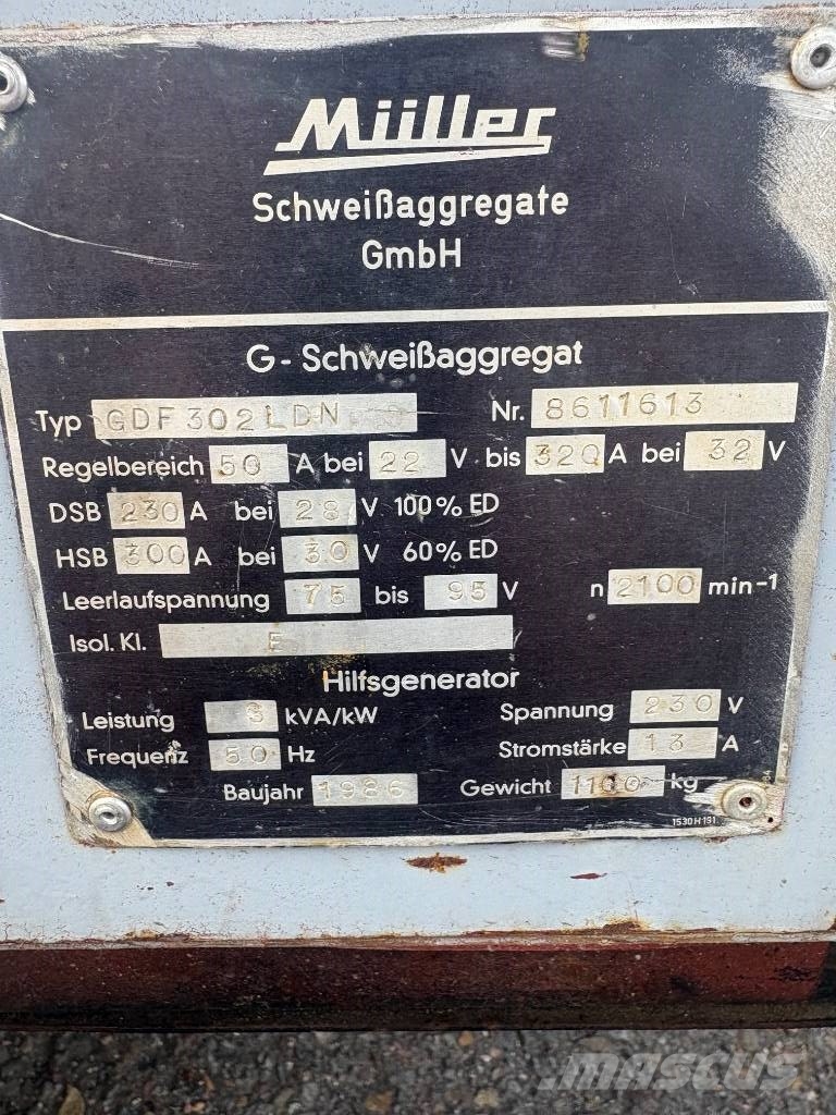Müller GDF 302 LDN Diesel generatoren
