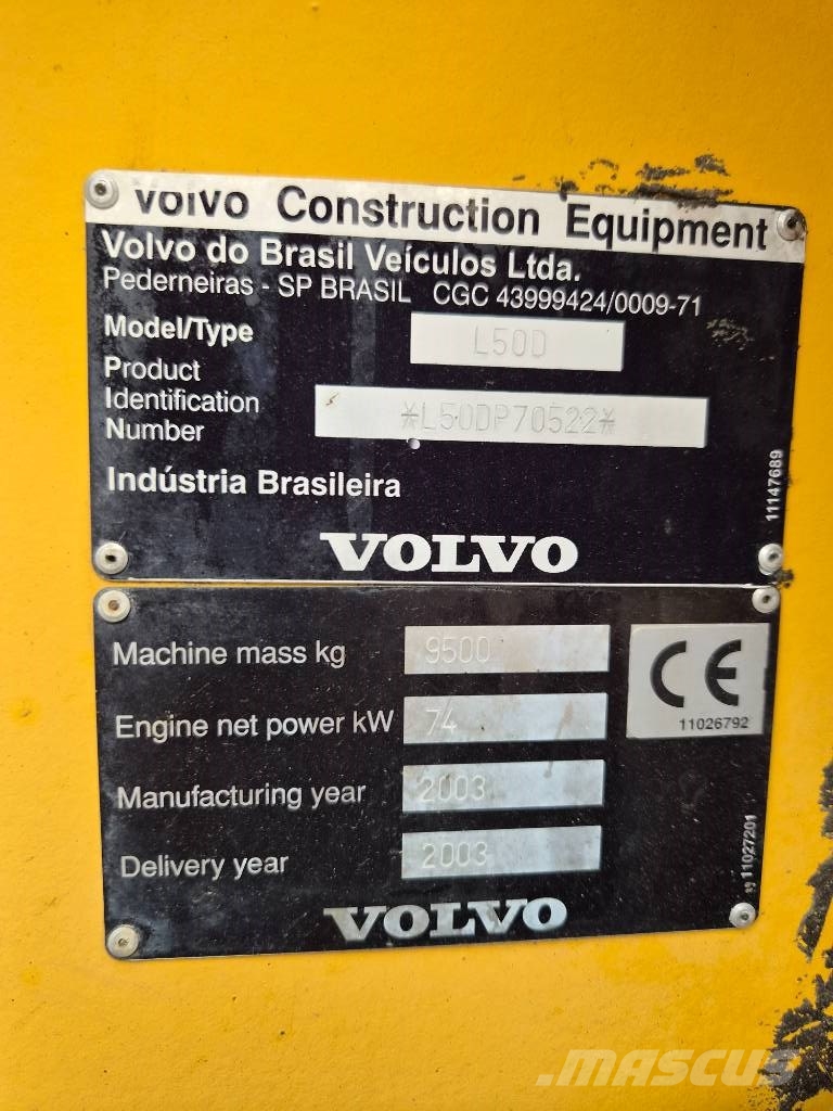 Volvo L 50 D Фронтальні навантажувачі