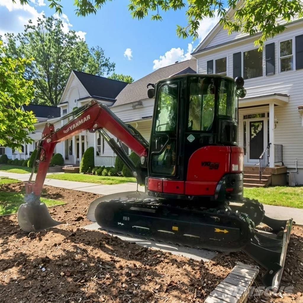 Yanmar Vio 55-6B حفارات صغيرة أقل من 7 طن (حفارات صغيرة)