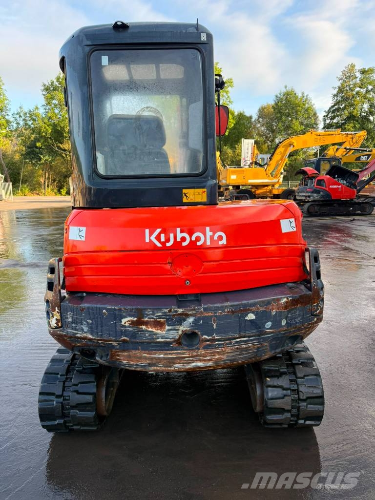 Kobuta KX121 - 3a //BJ.2017/6690H/SW/3Löffel 小型挖掘机