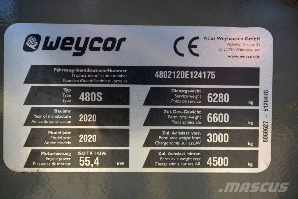 Weycor (Atlas) AR 480 S Wielladers