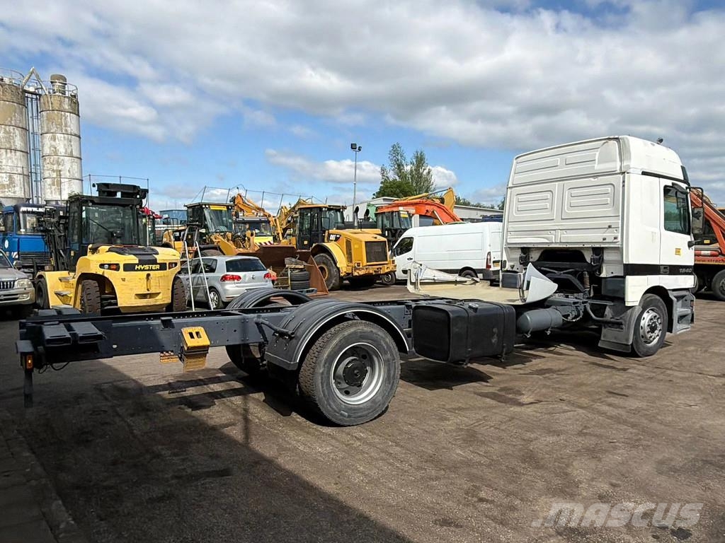 Mercedes-Benz Actros 1840 Long Chassis V6 Big Axle EPS Gearbox 3 Camiones chasis