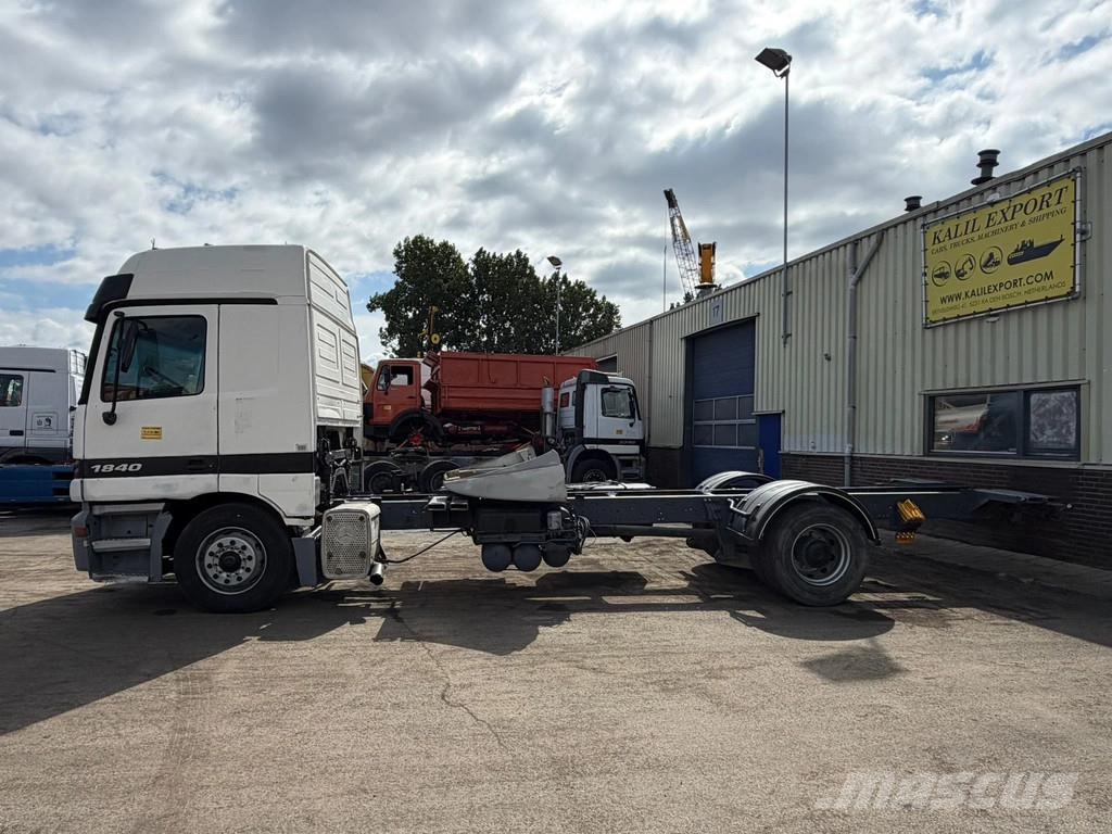 Mercedes-Benz Actros 1840 Long Chassis V6 Big Axle EPS Gearbox 3 Camiones chasis