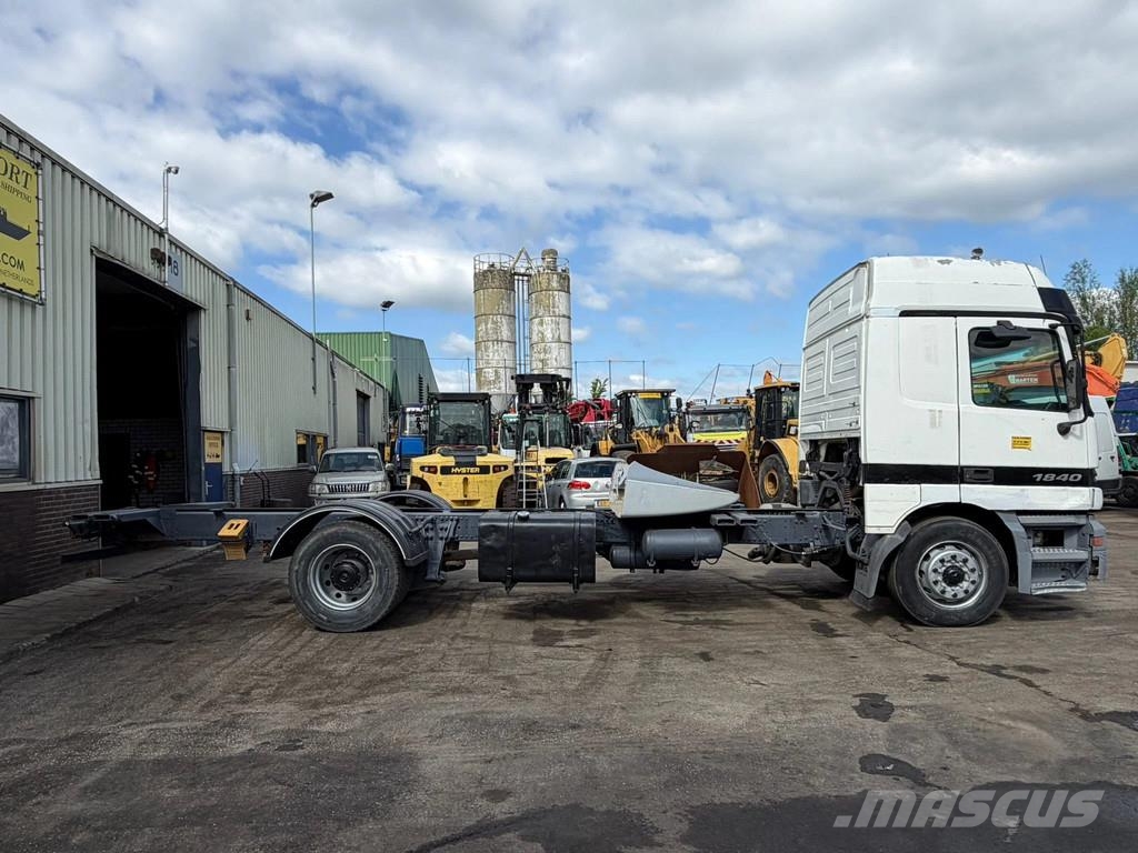 Mercedes-Benz Actros 1840 Long Chassis V6 Big Axle EPS Gearbox 3 Camiones chasis
