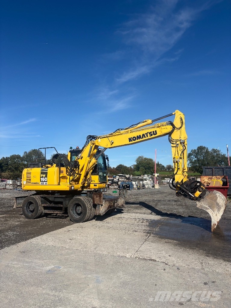 Komatsu PW160 Bagri na kolesih
