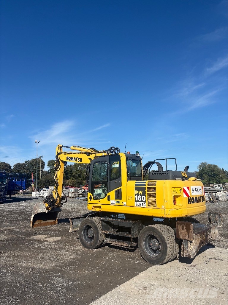 Komatsu PW160 Bagri na kolesih