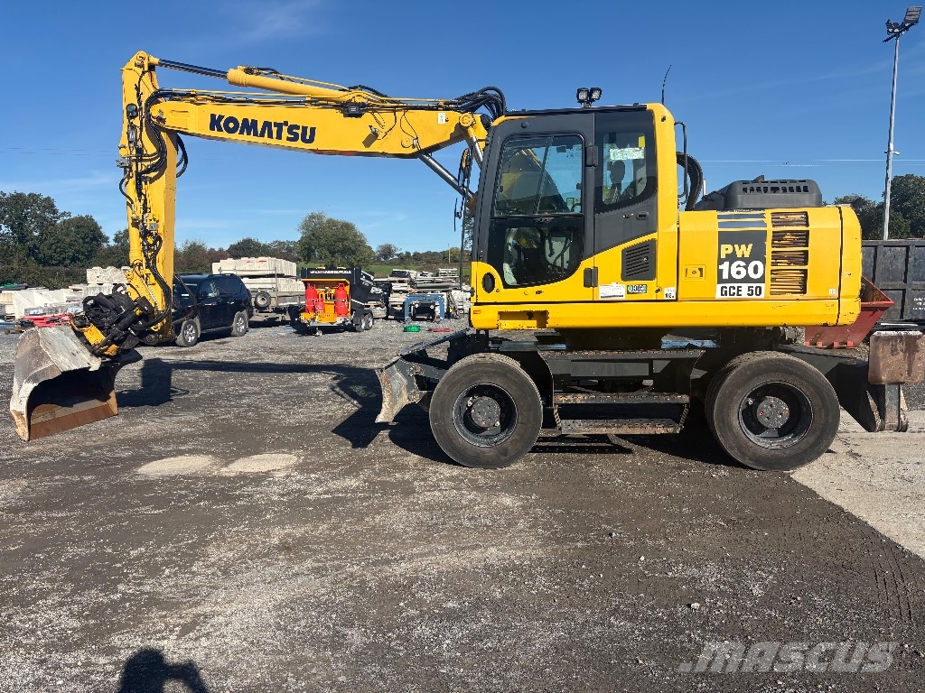 Komatsu PW160 Bagri na kolesih