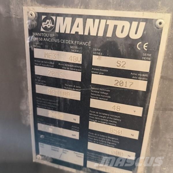 Manitou ME316 Maastotrukit
