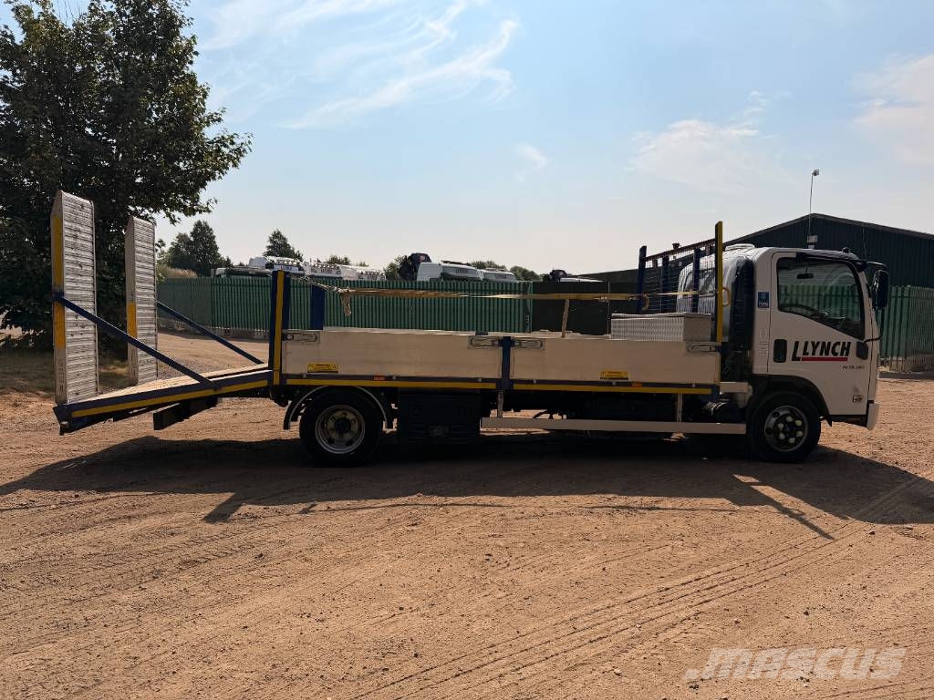 Isuzu N 75.190 Beavertail Beavertail Flatbed / winch trucks