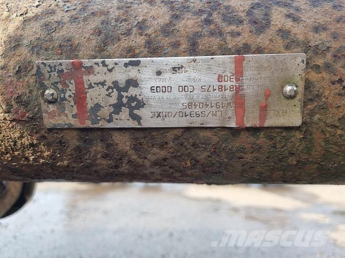 ROR TRAILER AXLE SINGLE TIRE DRUM Осі
