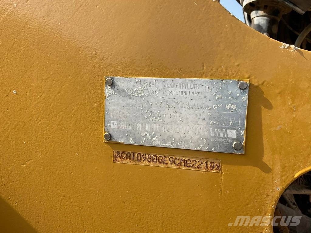 CAT 980G  ΟΛΙΚΗ ΑΝΑΚΑΤΑΣΚΕΥΗ لوادر بعجل