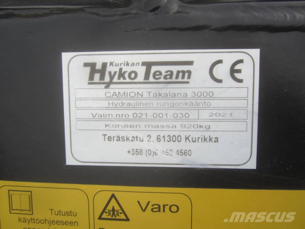 Camion Takalana 3000 2-syl. Снегоуборочные скребки